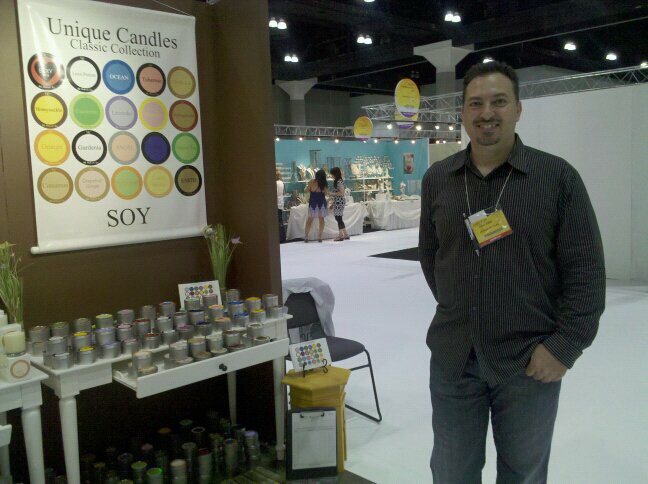 Naji at the Classic Collection display