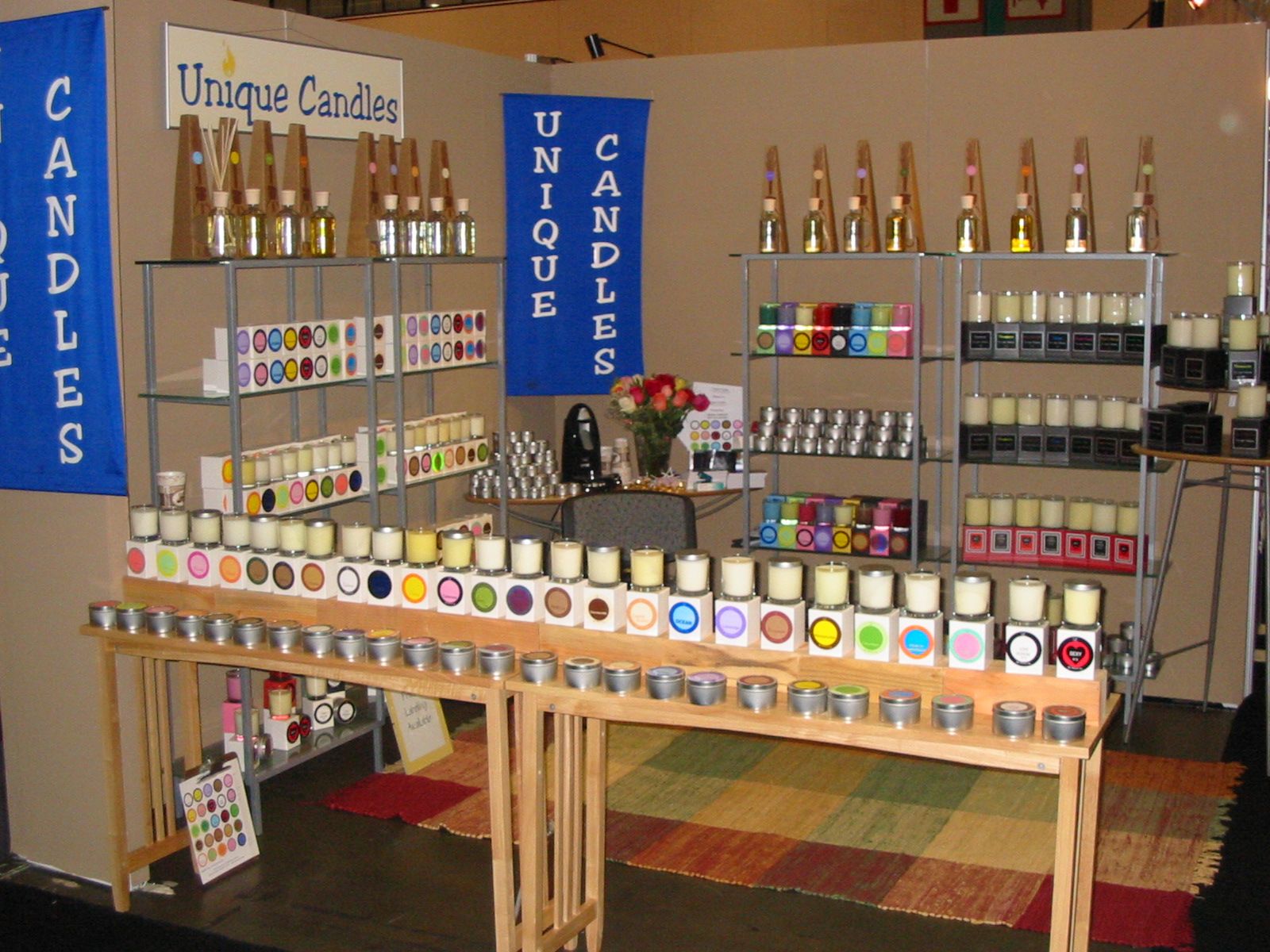 California Gift Show booth